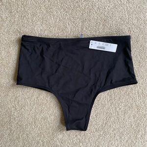 J. Crew Playa Atlantic Cheek High-waist Bikini Bottom Size Medium